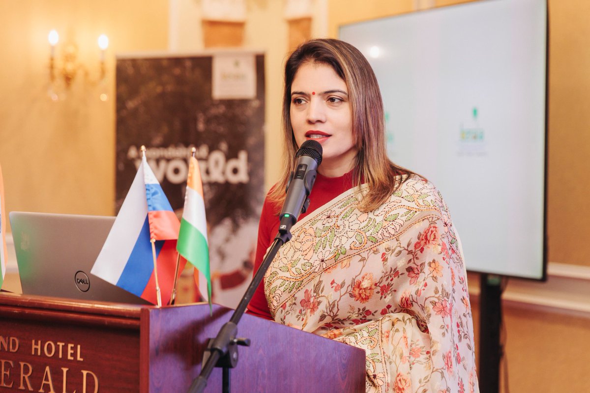 India in St. Petersburg tweet media