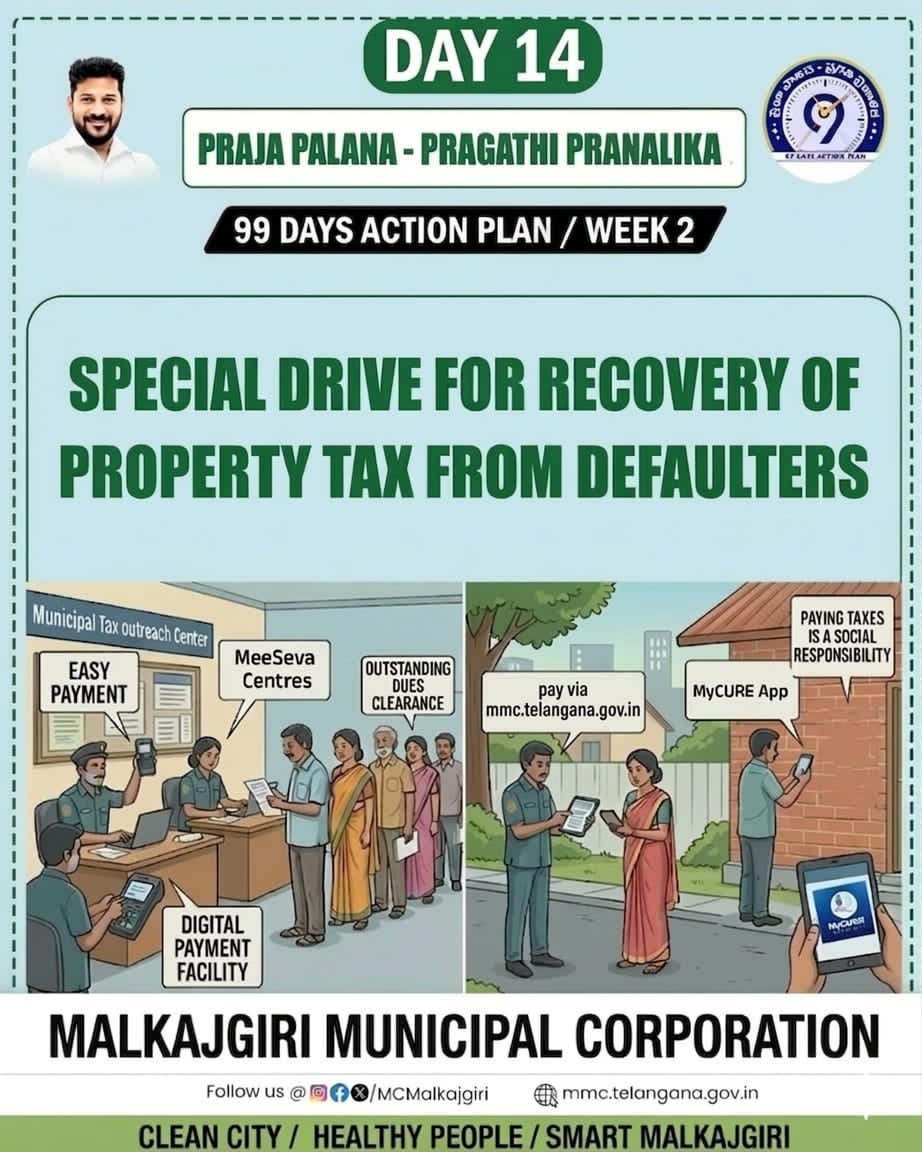 Commissioner, Malkajgiri Municipal Corporation tweet media