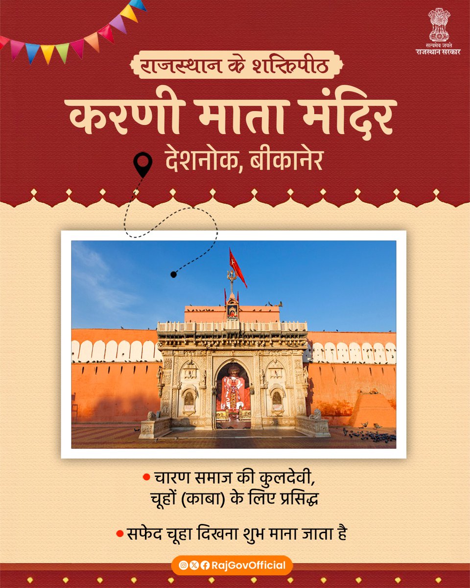 Government of Rajasthan tweet media