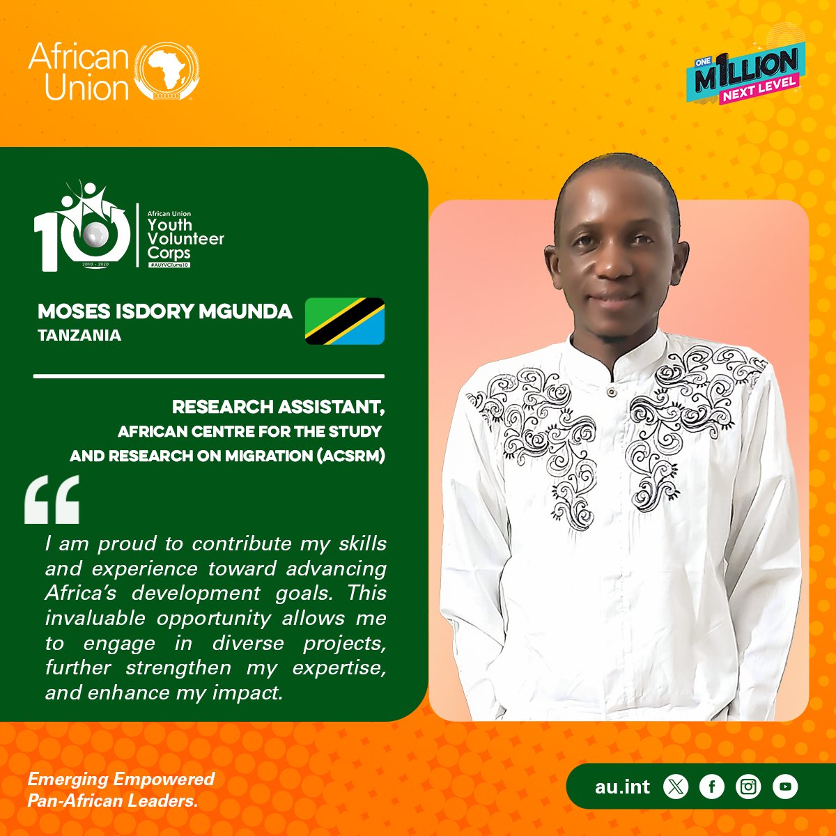 AU Youth Volunteer Corps tweet media