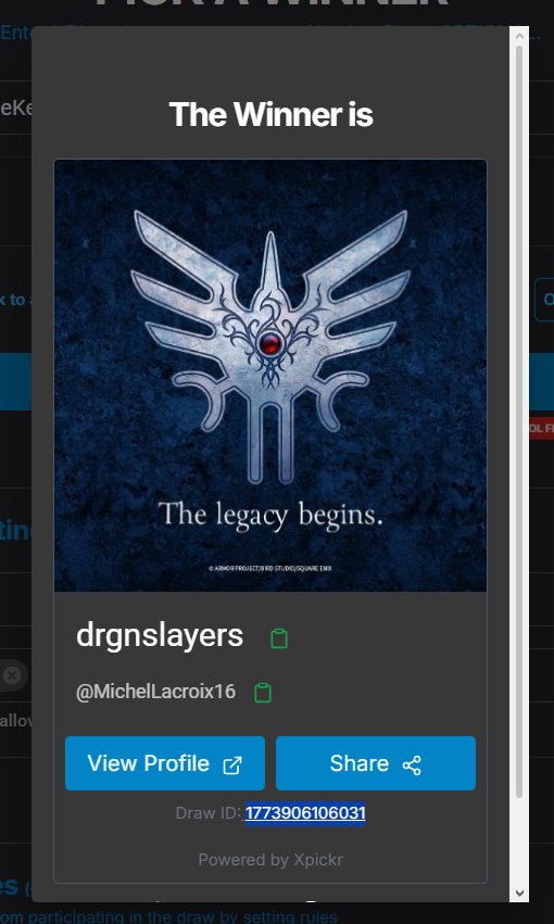 Keymunity tweet media