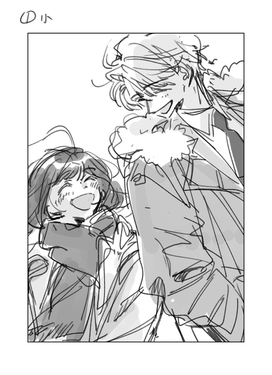 🐱コミックス表紙ができるまで🐱

①とりあえず思うままクロッキー帳にアイディアを描いていきます
②そこからラフを何案か作って提出、今回は1になりました 