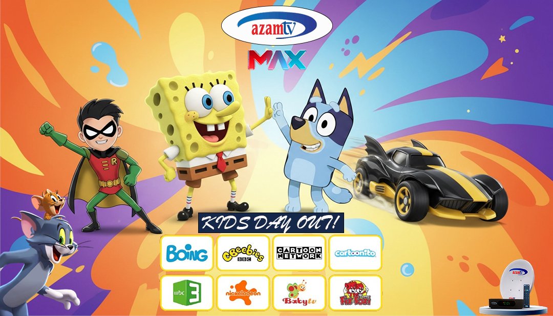 Azamtv_ug's tweet photo. Diverse Entertainment for All Ages!
Promote fun, learning, and social skills, making it an engaging experience for children's development and happiness. #kinds #Cartoons #Azamtv #Azammaxapp