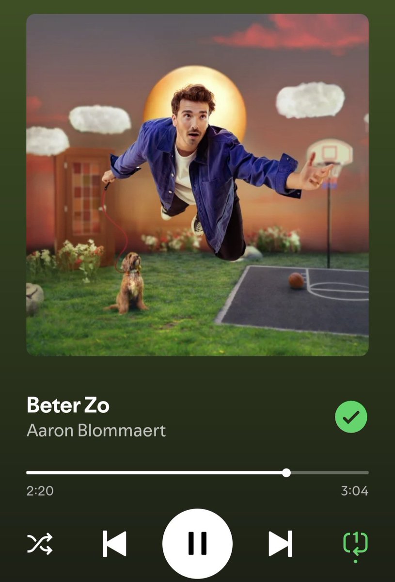 Als ik kon zou ik het laten,maar ik krijg geen genoeg van #BeterZo 🤷‍♀️
Damn <a href="/AaronBlommaert/">AaronBlommaert</a> het is je weer gelukt. Weer eek topschijf gemaakt. Zo fucking trots 🫶
