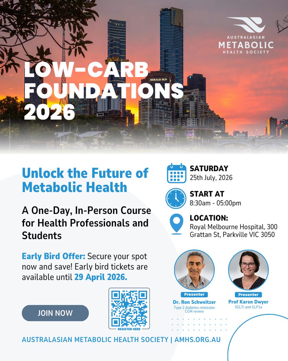 Australasian Metabolic Health Society tweet media