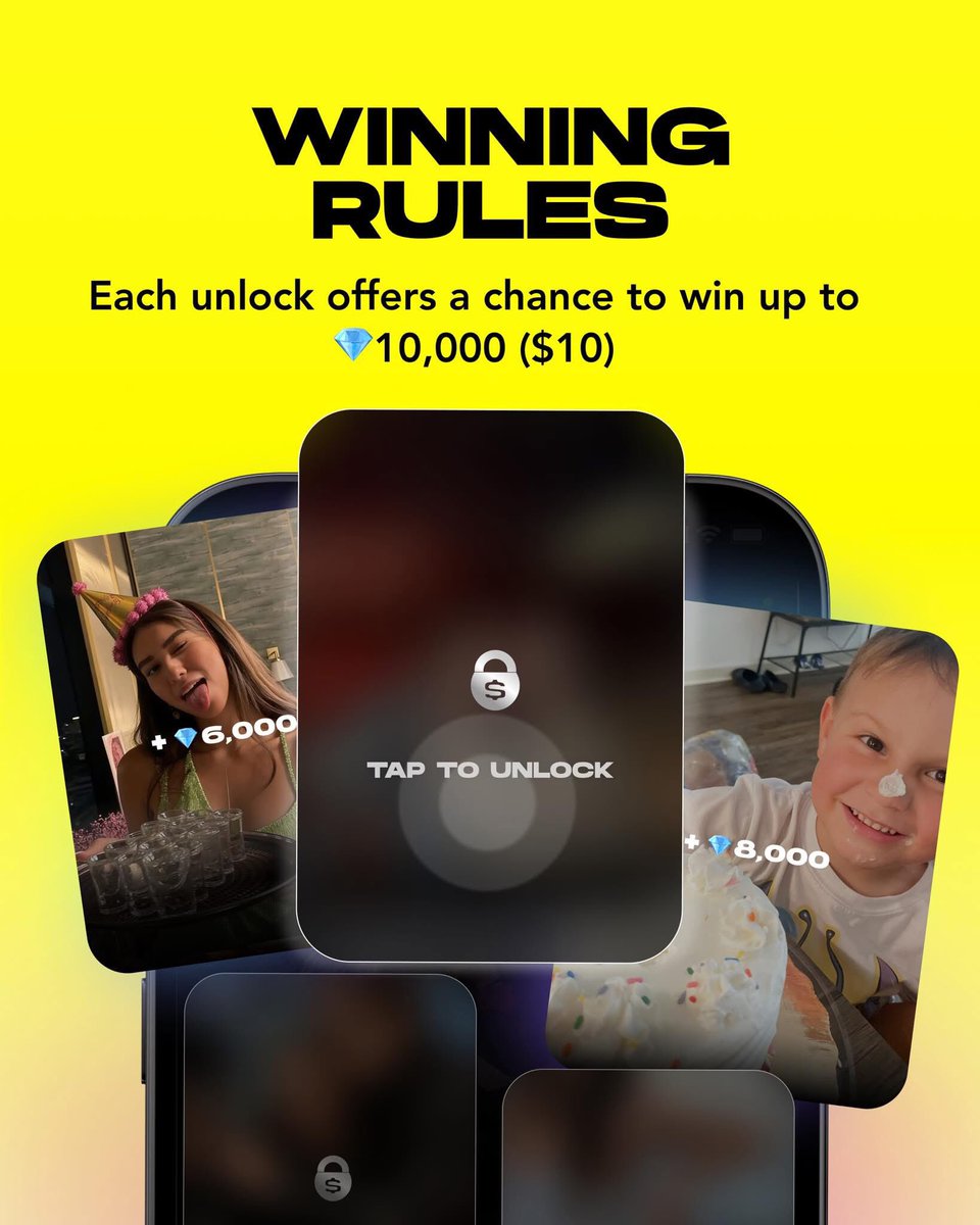 RealFrApp's tweet photo. Frog is back 🎉 Not gonna lie… this is going to be addictive 🤞

Some luck + randomness is all you need. You tap, you unlock, and just see what happens. You could WIN up to 💎10,000 (~$10) per unlock!  

Try out your luck for today! 
#EarningsSeason #MoneyMoves https://t.co/Ya4c3G4j6r