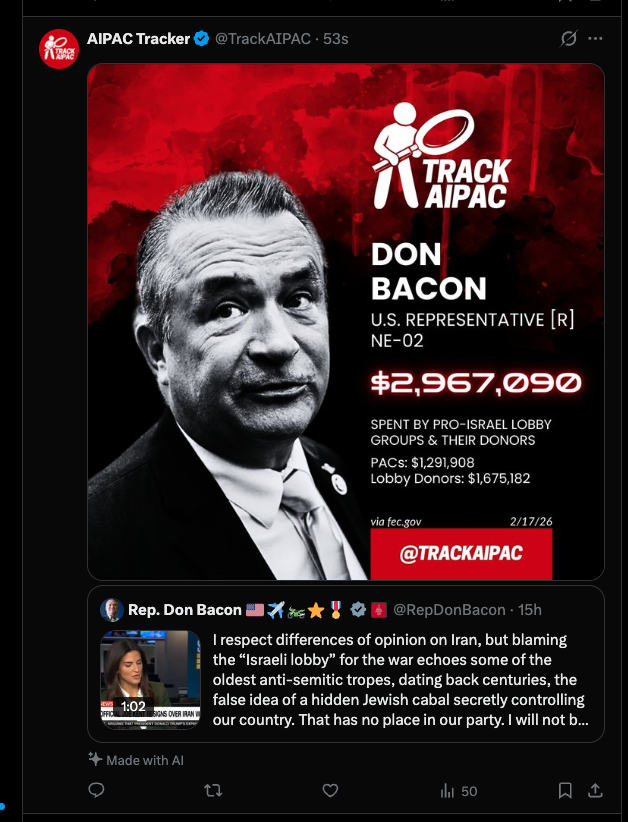 AIPAC Tracker tweet media