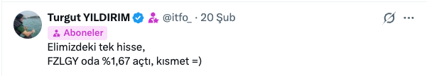 Turgut YILDIRIM tweet media