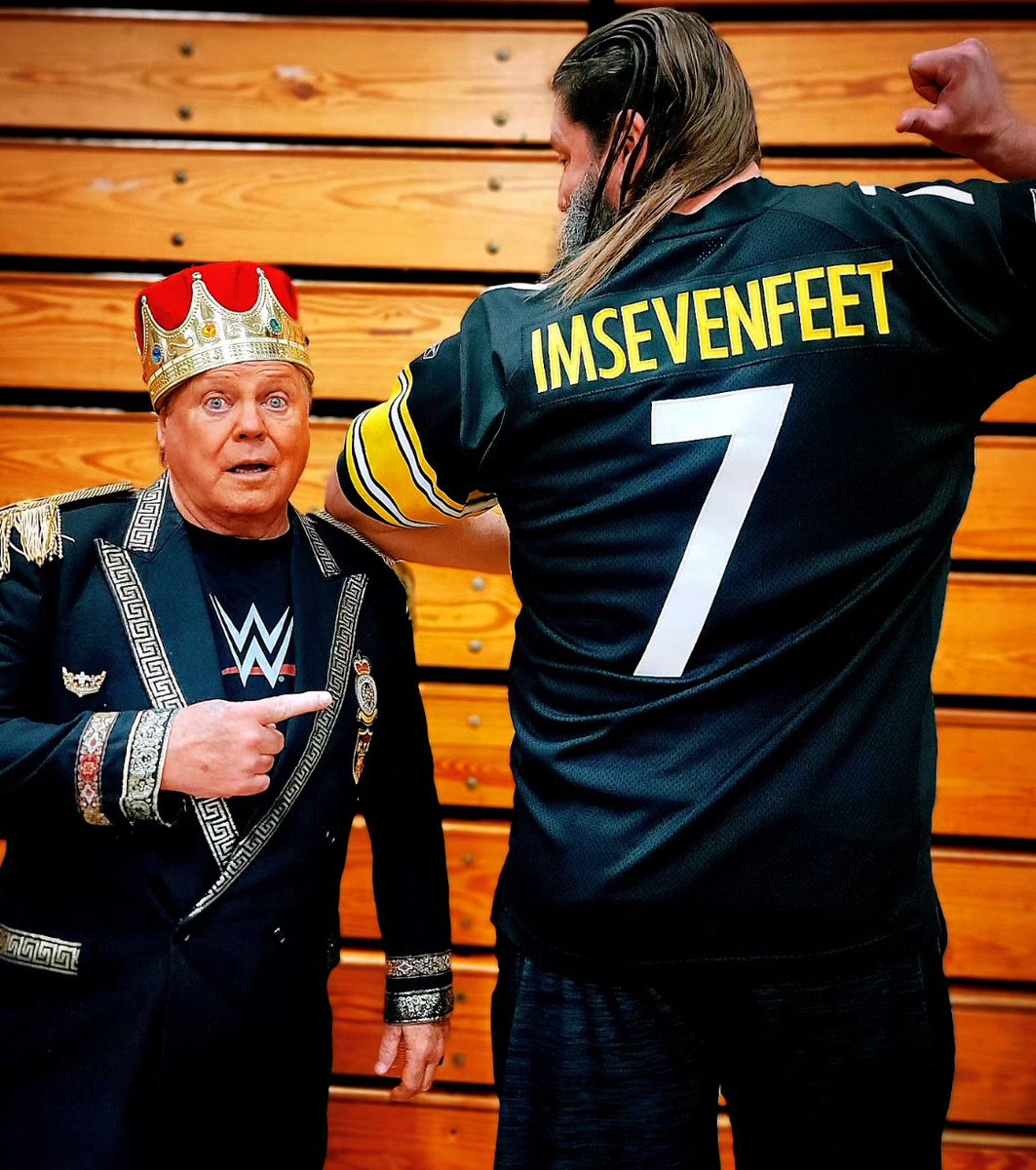 nedrolsma's tweet photo. The King and I
@JerryLawler @imsevenfeet
#wwe #himym #prowrestling #htru https://t.co/QJ9NRgO6Sm