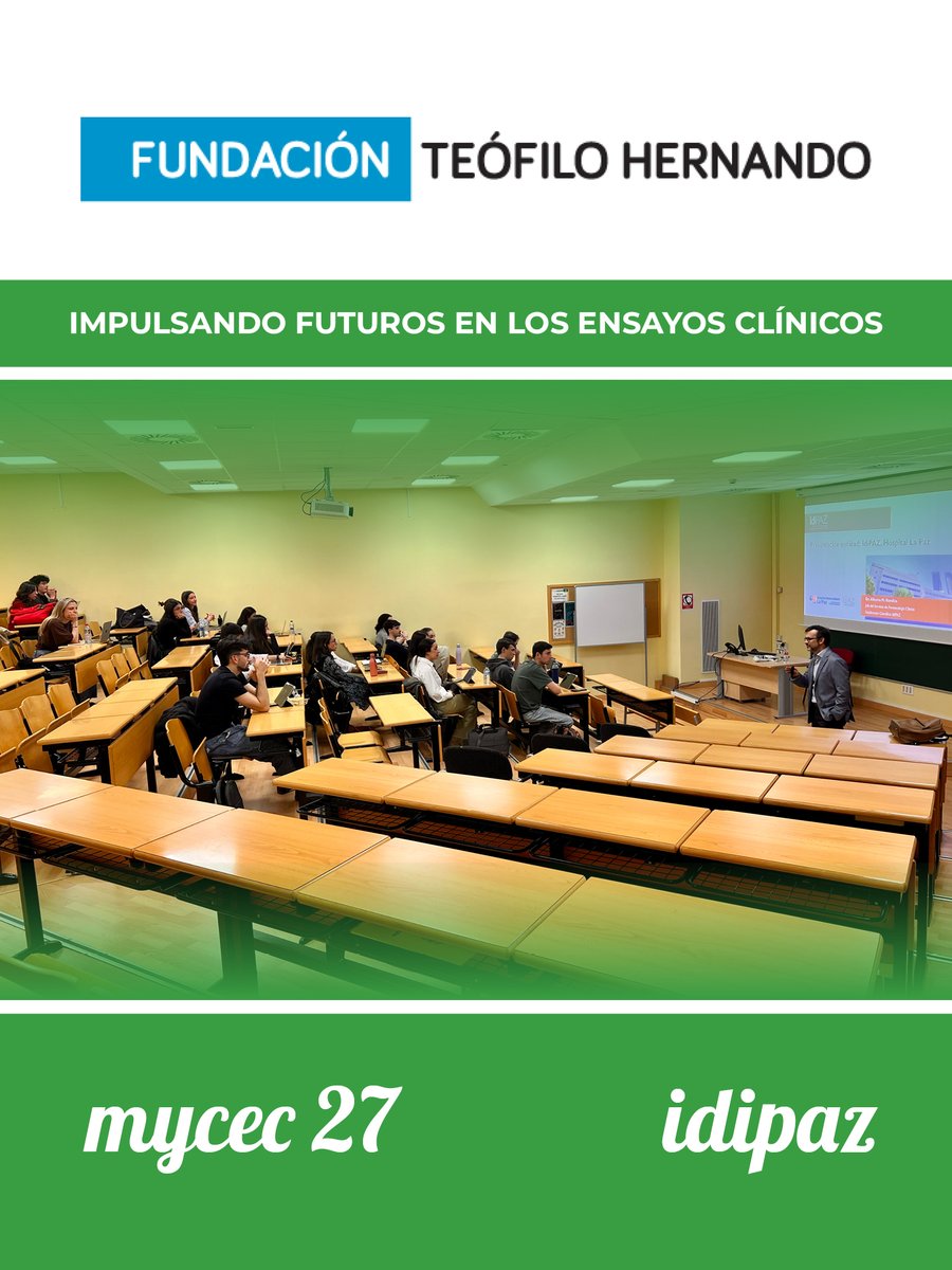 FundacionTH's tweet photo. Presentación de entidad en el #MYCEC con el Dr. Alberto Borobia, de @IdiPAZScience 🏥🔬
Descubriendo la investigación que nace en el hospital: centrada en el paciente e impulsando la innovación desde la clínica. Una conexión clave entre formación y realidad del sector🚀 https://t.co/uUjI8oA1io