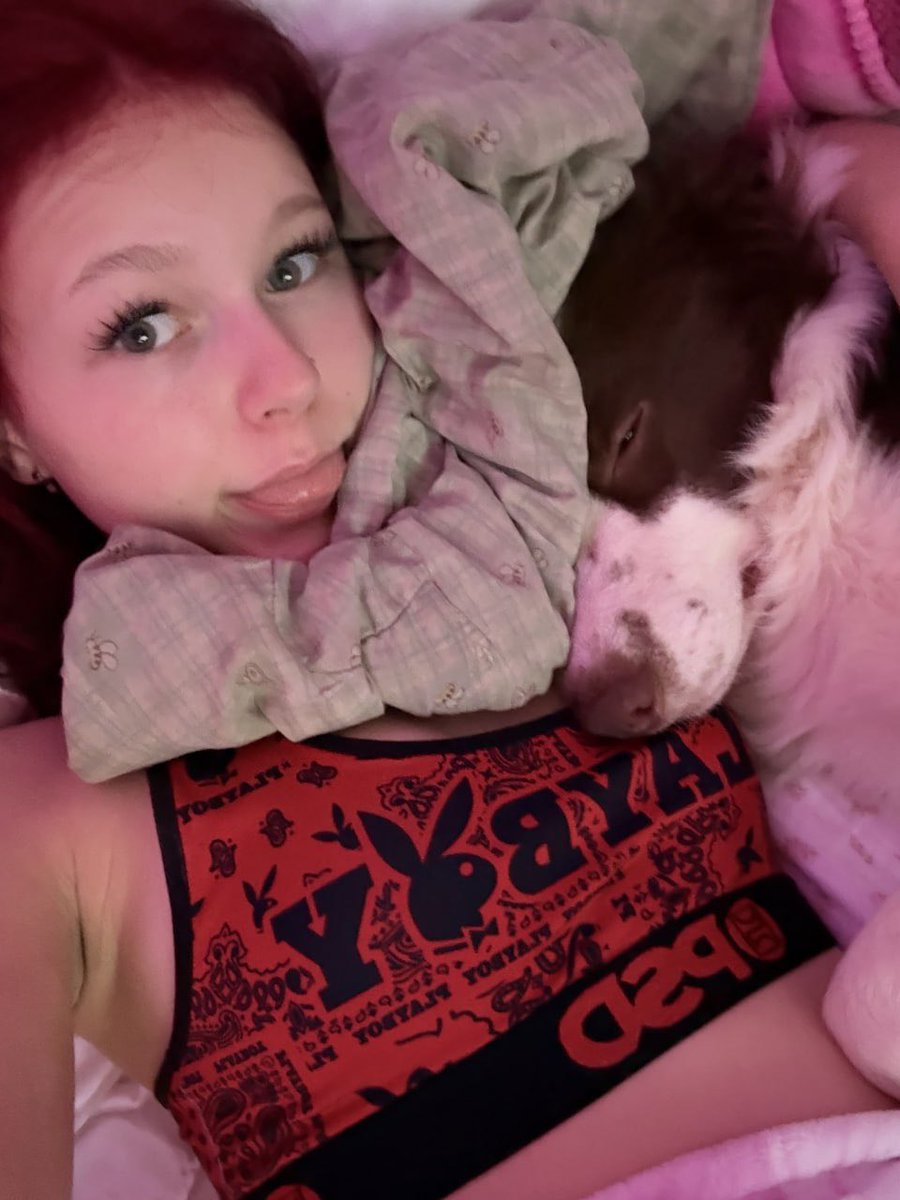 aliceberly12's tweet photo. cuddles with my little finn just fixed my whole day https://t.co/8Jvr1gOhLI