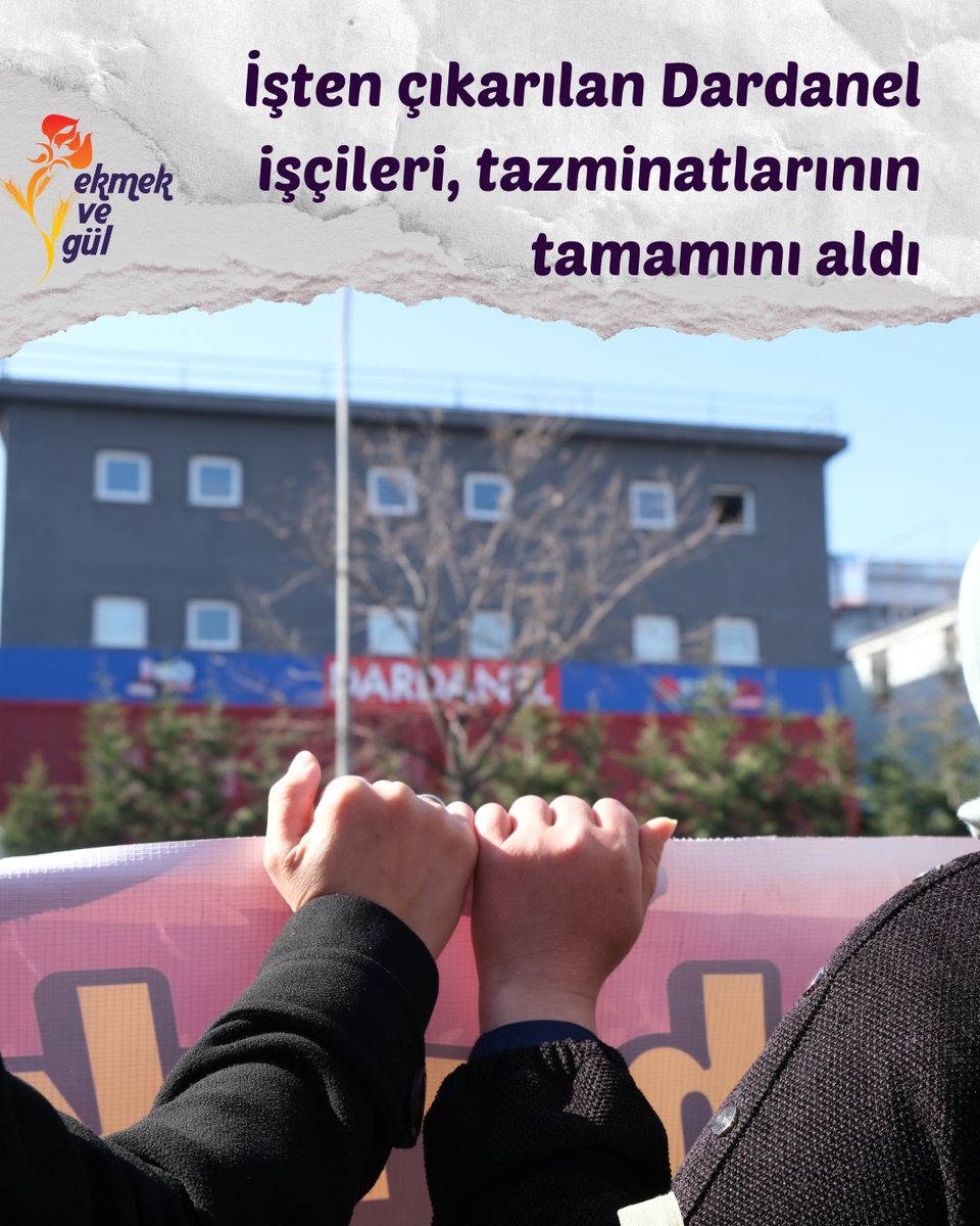 Ekmek de istiyoruz gül de! tweet media