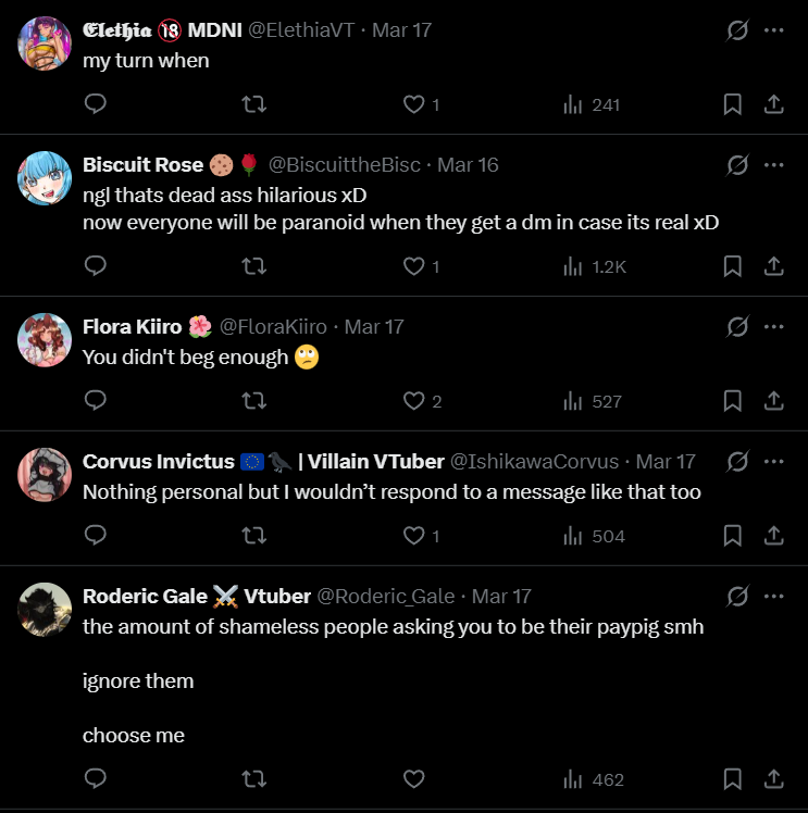 Kuri Rinji's VTuber & Fan Cringe/Drama🌰 tweet media