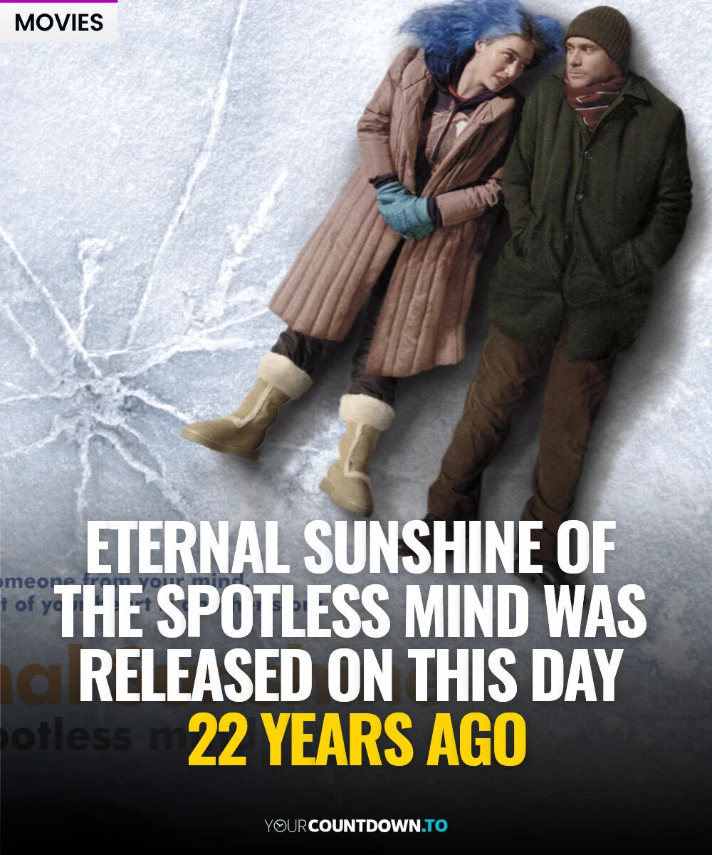 "💔 Mind erased, love remembered. Eternal Sunshine of the Spotless Mind (2004) bends memory, heartbreak &amp; fate into a surreal masterpiece. Did you know Jim Carrey took a rare dramatic turn in this mind-bending romance? 🧠✨ #EternalSunshine #MindGames"