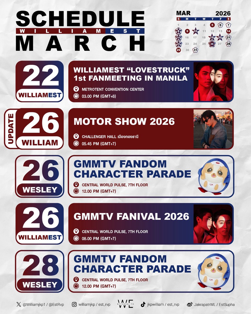 WILLIAMEST OFFICIAL tweet media