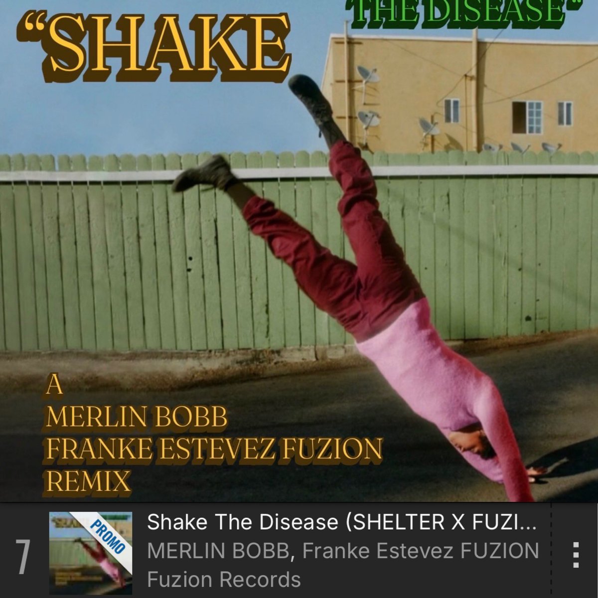 FrankeEstevez's tweet photo. Here’s Another One!!! Thank You for making this #7 on the Chart!!
Out Now on Traxsource
“Shake the Disease”
(MERLIN BOBB x
Franke Estevez FUZION ReMix)
Label: FUZION Records
https://t.co/5CP0YWaPwo
#traxsourceexclusive #traxsourcecharts #Traxsource #TraxsourcePromo https://t.co/V5cn8SE6hx