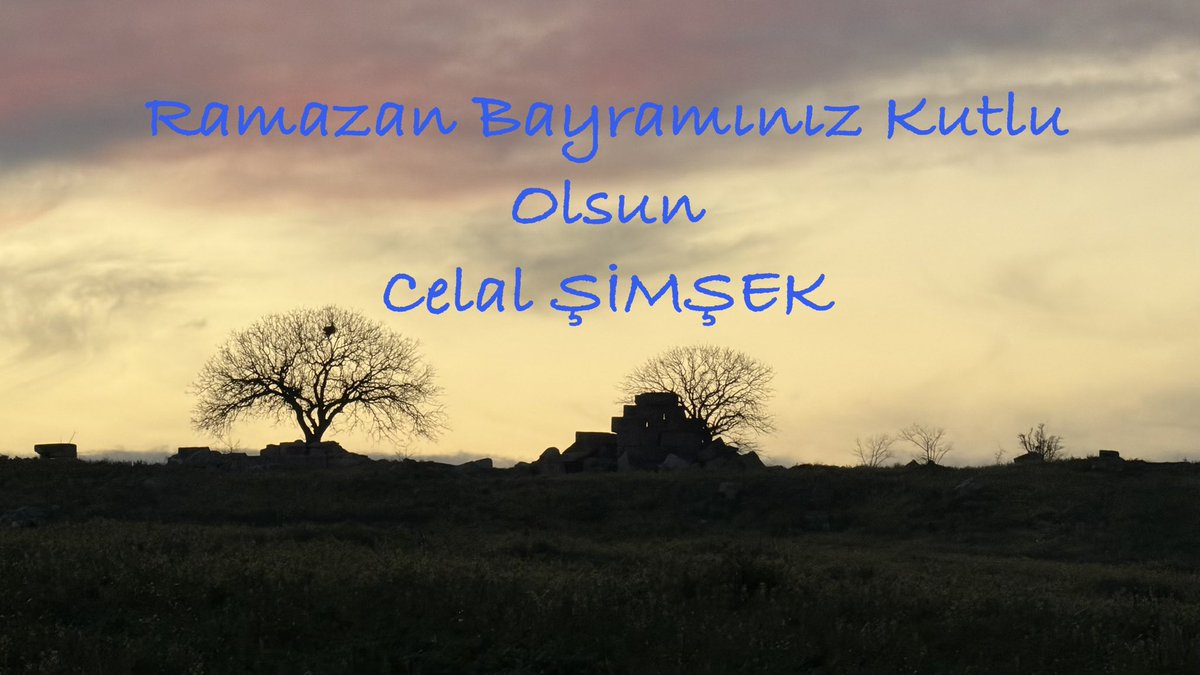 Celal Şimşek tweet media