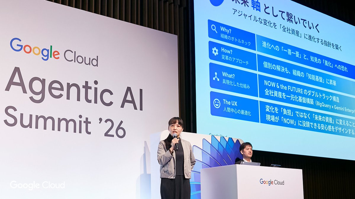 Google Cloud Japan tweet media