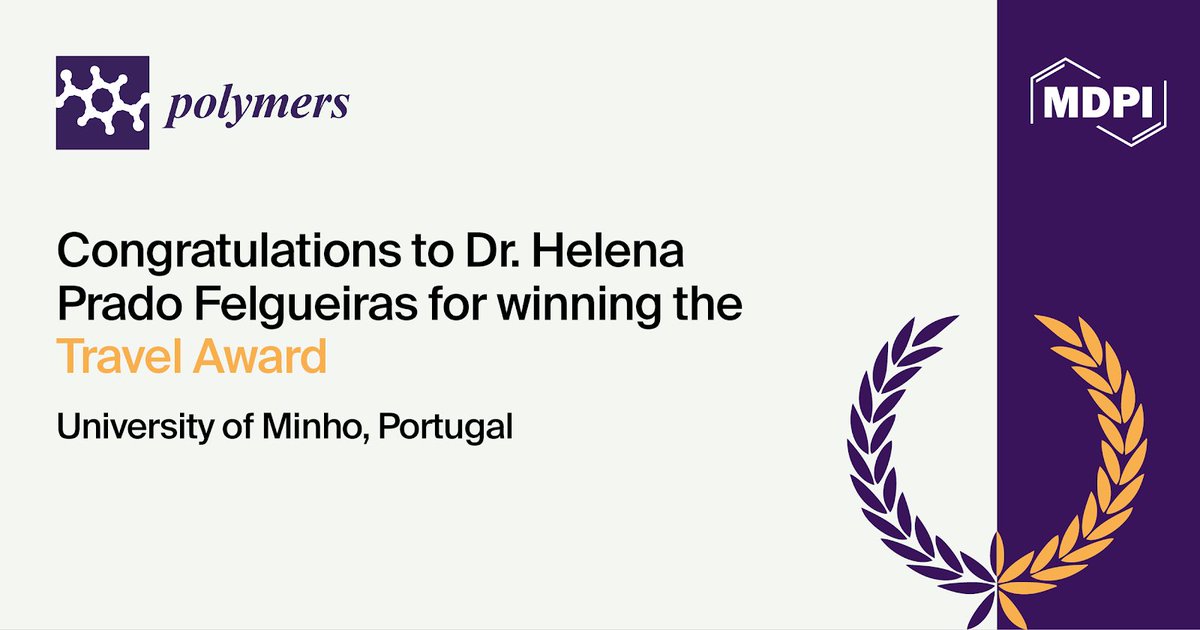 Polymers MDPI tweet media