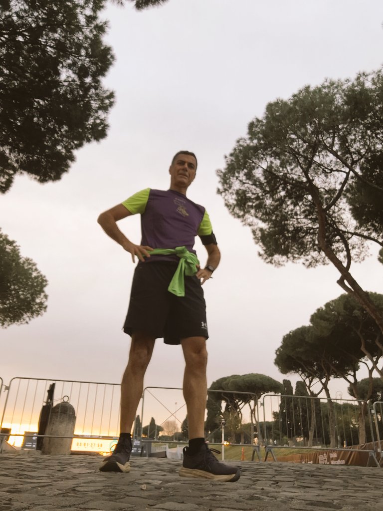 menclamen's tweet photo. This morning we ran to the finish line… where the Rome Marathon will end this Sunday 🏃‍♂️🇮🇹

Seeing it today, in a calm moment, feels different.
In just a few days, it will be a whole other story… emotions, effort, and ... hopefully satisfaction!
Almost there 🔥
🏃‍♂️&amp;🤩
#RRTM https://t.co/aDR8ds8ROF
