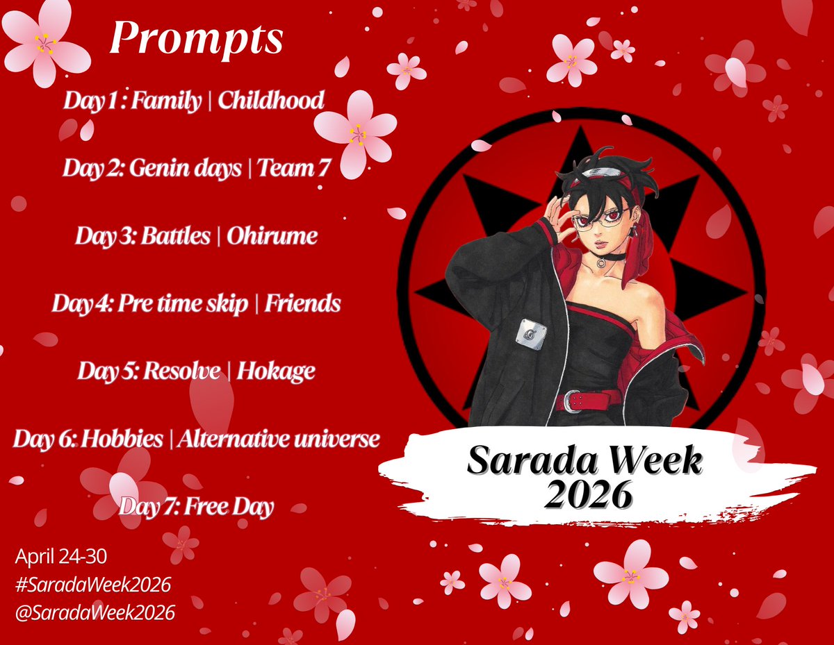 Sarada Week 2026 tweet media