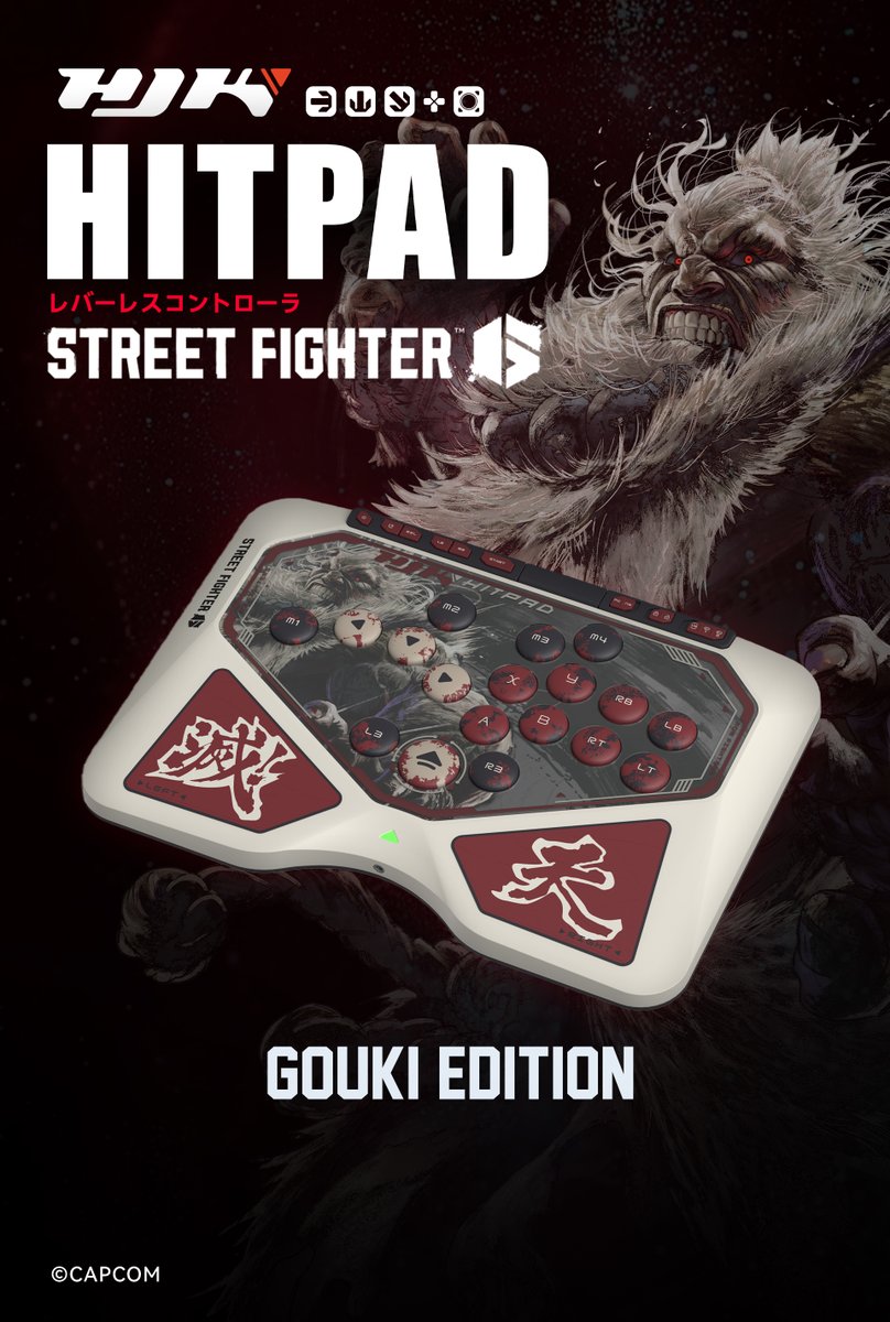 HJK GAMING レバーレスコントローラー　HJK HITPAD HJK GAMING レバーレスコントローラー HITPAD【10% OFFクーポン発行中
