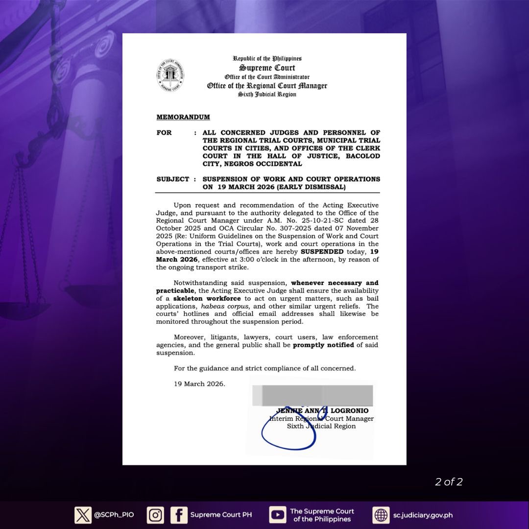 Philippine Supreme Court Public Information Office tweet media