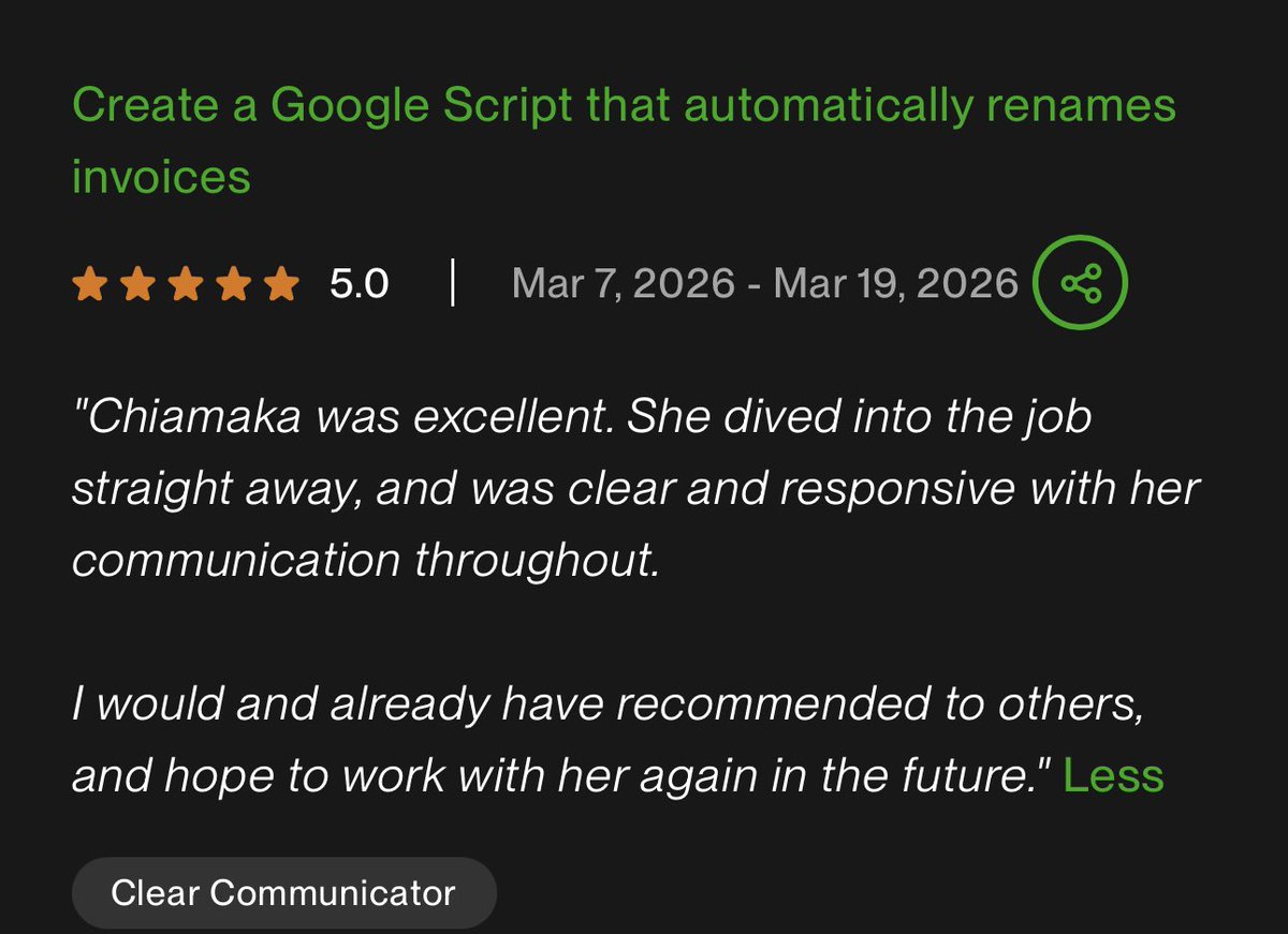 We automated the renaming of hundreds of invoices… and routed each one to the right folder in seconds.

What used  take hours of manual sorting now just happens.

No missed files.
No inconsistencies.
No back and forth.

Quiet. Fast. And something you don’t want to go back from.