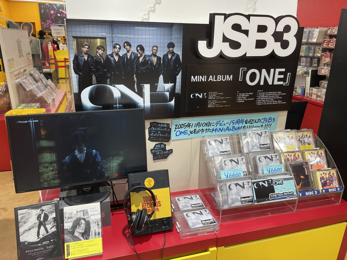 タワ渋LDH】 #三代目JSOULBROTHERS from EXILE TRIBE 『ONE』1Fにて