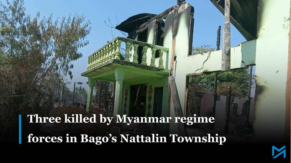 The column responsible for the killings also took at least five civilians hostage and torched hundreds of houses, sources said

myanmar-now.org/en/news/three-…