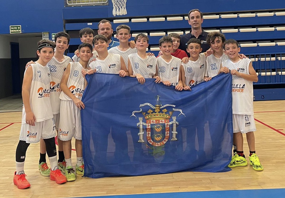 FMBMELILLA's tweet photo. #EventosFMB | ¡¡Concluye el TORNEO PREINFANTIL @FMBMELILLA 2026!!
⛹️♂️MASCULINO
🥇MINI FMB
🥈ENRIQUE SOLER AZUL
🥉RC MARÍTIMO
4º ENRIQUE SOLER NARANJA
¡¡Enhorabuena a todos los participantes!!
#seguimostrabajando https://t.co/0KrKQD8i3d
