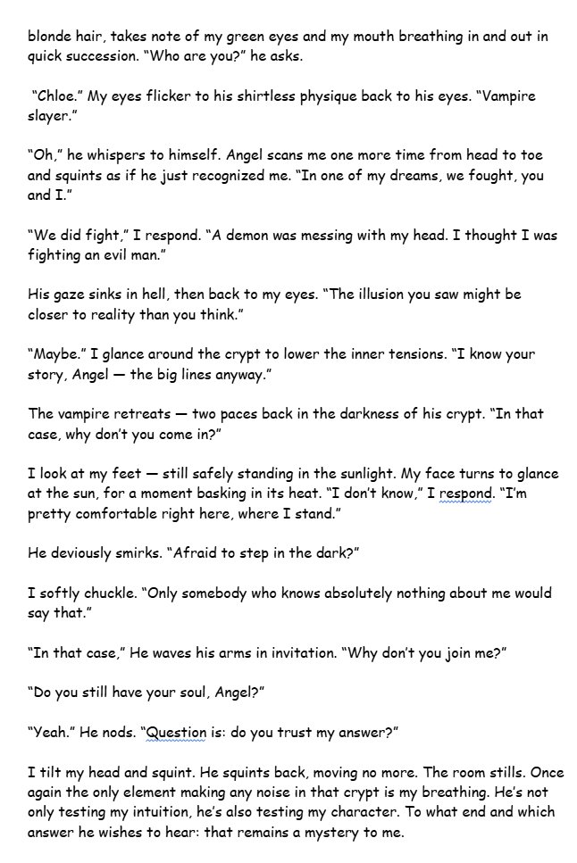 Chloe, Vampire Slayer tweet media