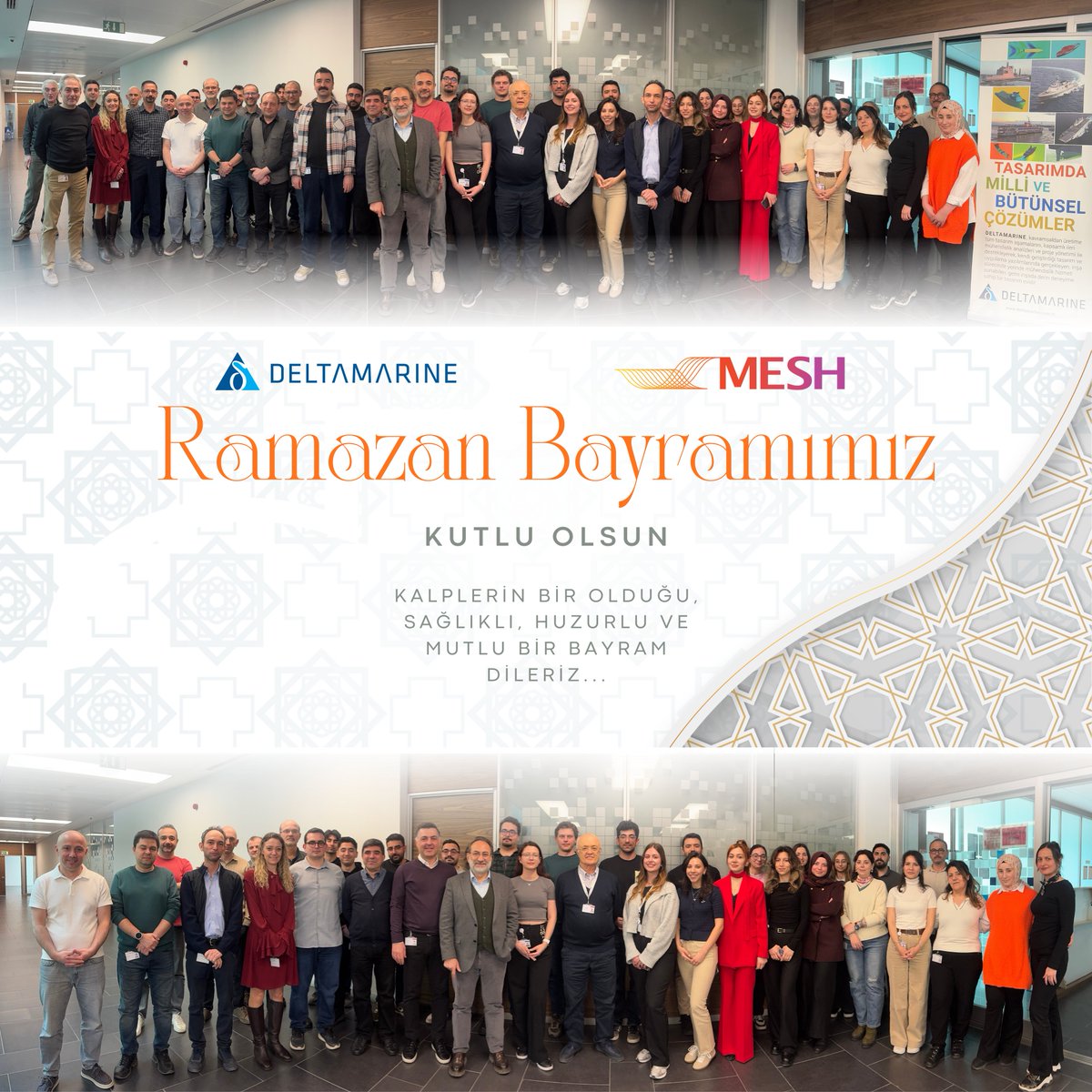 _DeltaMarine's tweet photo. TR | Delta Marine ve MESH olarak, tüm paydaşlarımıza sağlık, mutluluk ve huzur dolu bir bayram dileriz.
🌙 🍭👨‍👩‍👧‍👦

EN | At Delta Marine and MESH, we wish all our partners health, happiness, and a joyful holiday.

#MESH #DeltaMarine #RamadanEid #RamazanBayramı https://t.co/EBnfkgKjj7