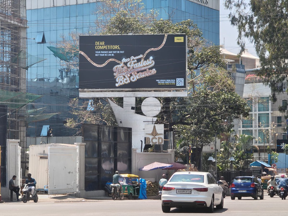 1995Swastik's tweet image. Spotted the POCO X8 Pro Series ruling the skyline on a massive billboard today 🚀
Paper ads too?Yeah,they're coming for every pocket.
All Power. No BS. Everywhere.
#POCO #X8ProSeries
#AllPowerNoBS #PowerUnleashed
@IndiaPOCO @KenSekhar @sandeep9sarma @Huilgol @digvj @AnkitSingh_08