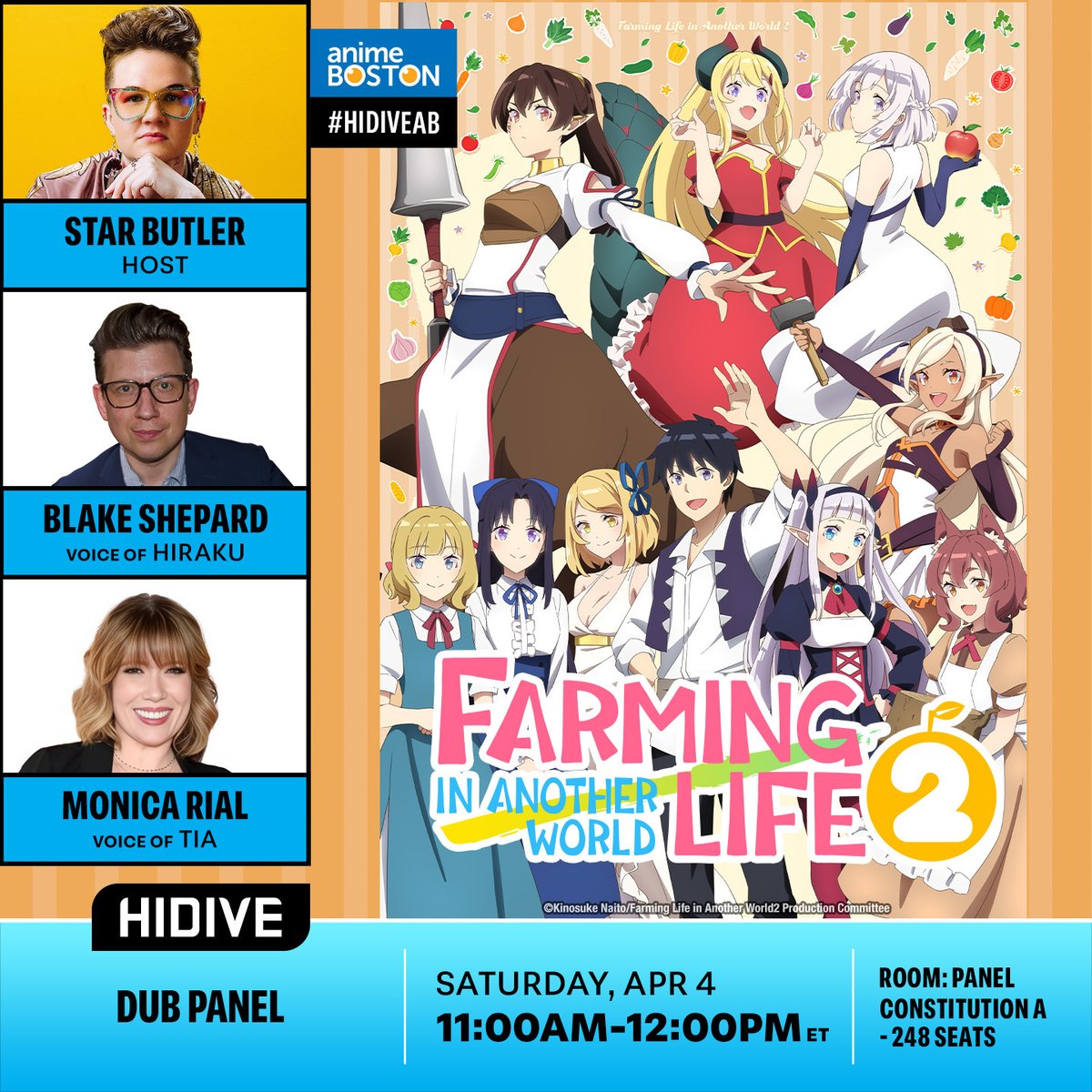 アニメ「異世界のんびり農家」【公式】 tweet media