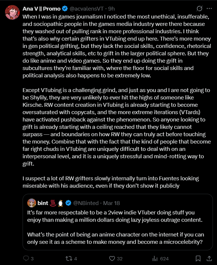 Kuri Rinji's VTuber & Fan Cringe/Drama🌰 tweet media