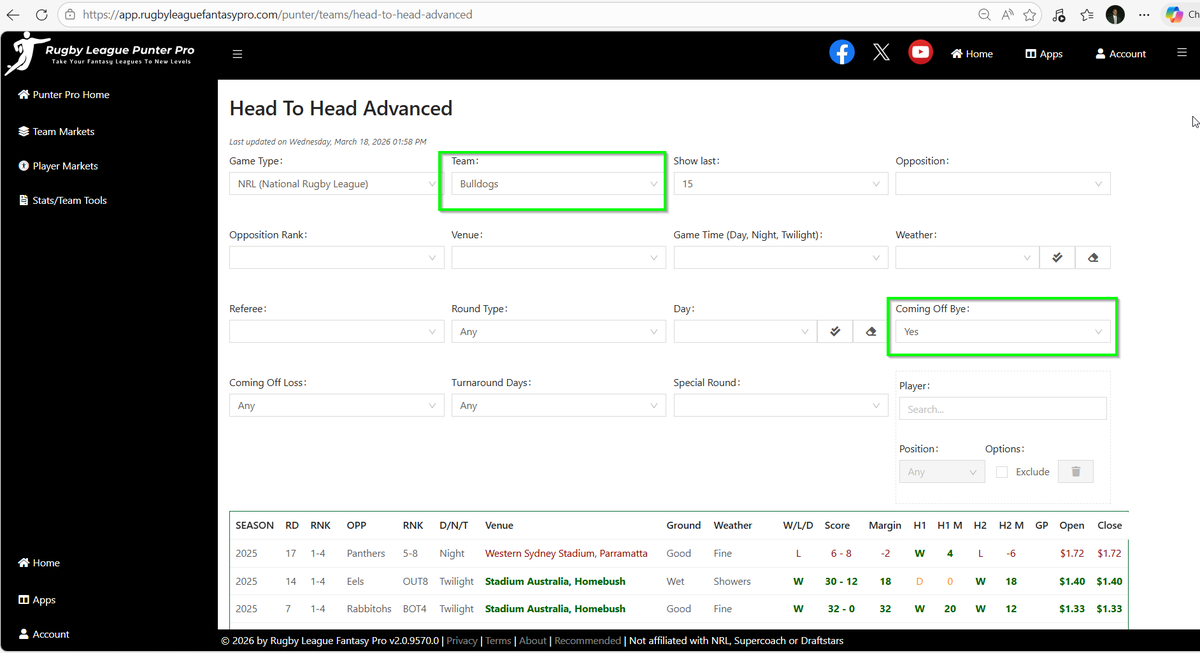 NRL Punter Pro tweet media