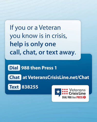 Today and every day is PTSD Awareness and Veteran Appreciation Day! Take the time to check on your Veteran Brothers and Sisters, you never know when they really need help but don’t want to bother anyone with their struggles. 
If you’re struggling, please reach out to the people