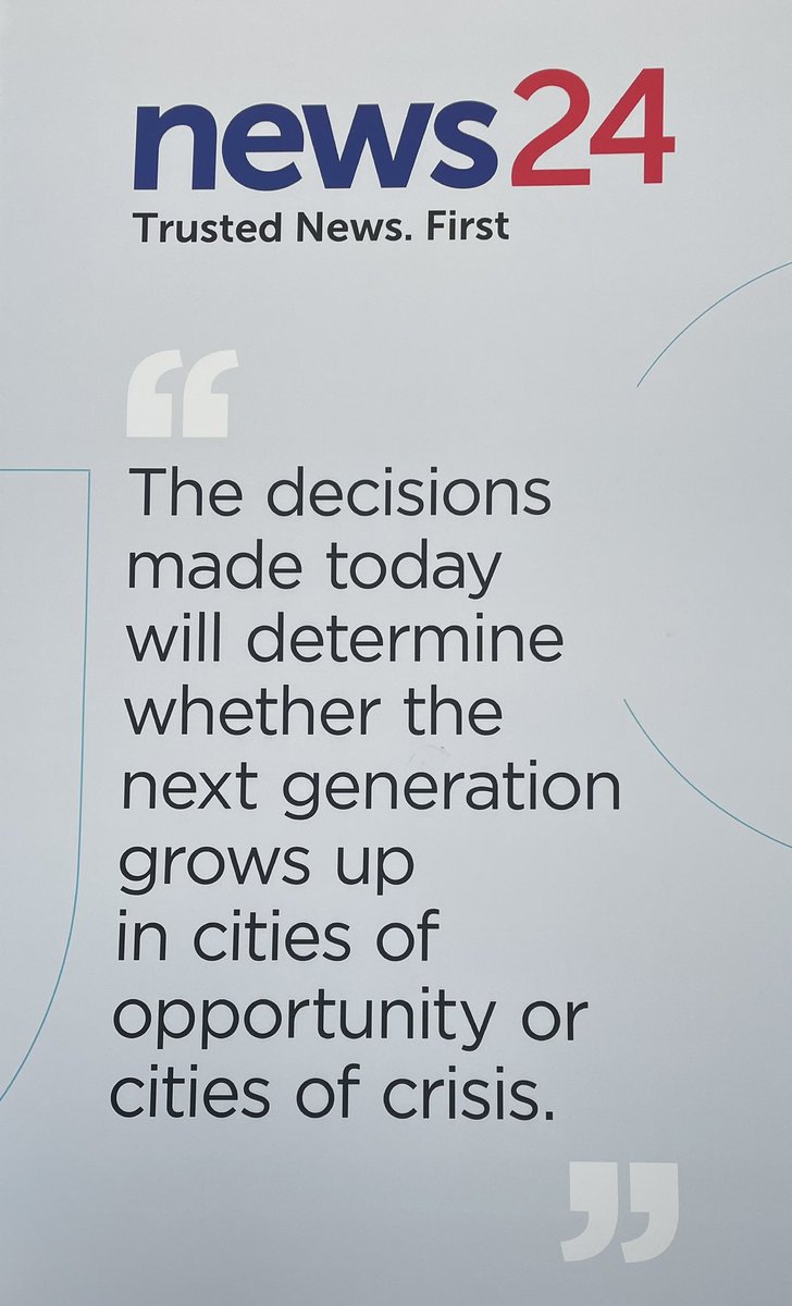 We’re at <a href="/News24/">News24 🇿🇦</a>’s On the Record this morning, confronting South Africa’s mass unemployment crisis. Economist Adrian Saville opens the first panel with a stark provocation: South Africa has “chosen unemployment” a consequence of cumulative policy, institutional, and economic