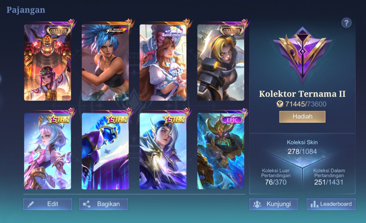 kiyeyyon's tweet photo. MABAR APPLICATION]

Name : Yons
Username : XBlack.MantisX
ID : 1340957187
Domicile : Lampung
Highest Rank : Mythical Immortal
Main Role : Mage, Support, &amp; Tank
Main Hero : Kadita, Wu Zetian, Silvana, Minotaur
Fun fact : apa ya wkwk seru2an aja udah😆 https://t.co/rYrRXGtyXs