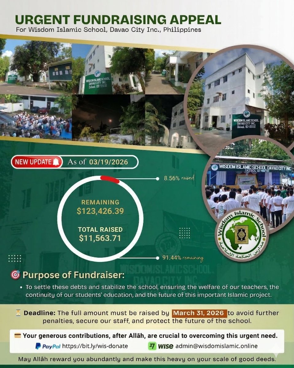 Wisdom Islamic School, Davao City Inc. tweet media