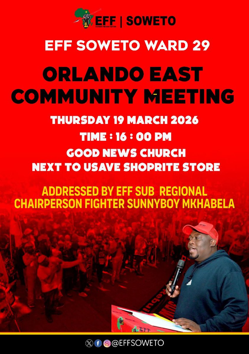 EFF Soweto. tweet media