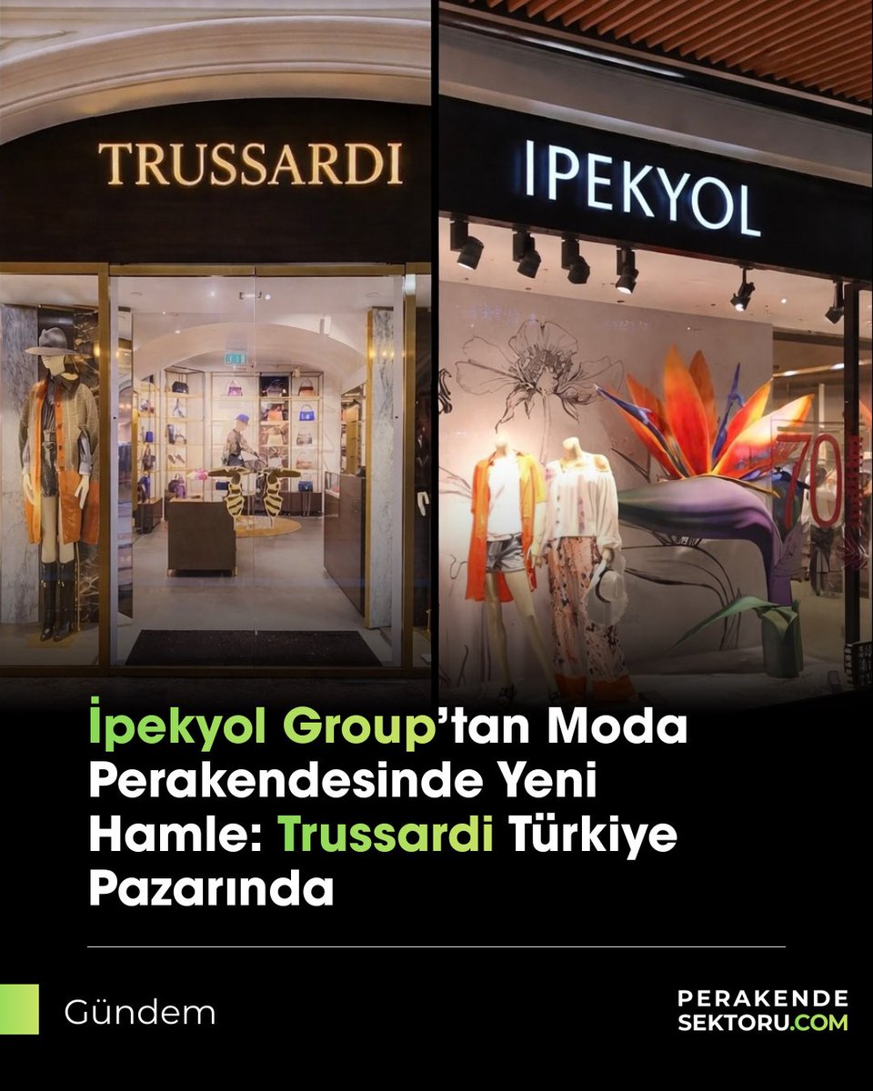 Yaklaşık iki yıl önce Miroglio Group bünyesine katılan Trussardi’nin Türkiye’deki mağaza operasyonları İpekyol Group tarafından yönetilecek. Bu adım, grubun çok markalı perakende vizyonunu güçlendiren stratejik bir genişleme olarak öne çıkıyor.

#ipekyol #perakende #trussardi