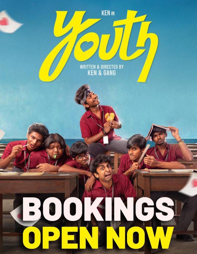 Meenakshi_Off's tweet photo. #Youth Today Add extra show In Meenakshi Cinemas
#ShowTiming - 6.30PM & 10.30PM
Booking Open Now Online And Box-office π https://t.co/fJrYMHb0be