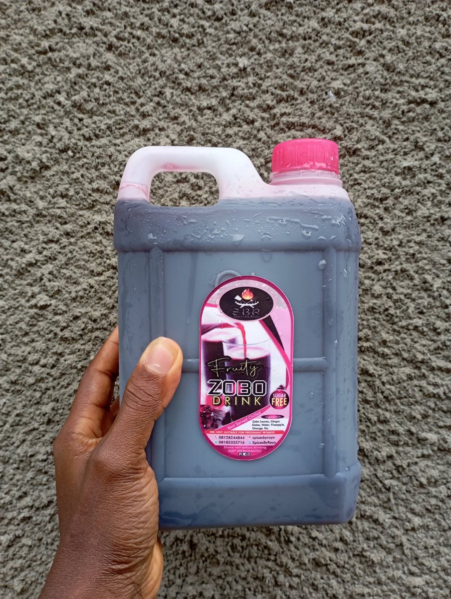 MissMotunrayo2's tweet photo. Can we get this to at least 200Retweets🙏
My customers are definitely on your Timeline 

What is happening my people
I hope you are not planning to entertain your guests and Celebrate Eid with Fizzy and Carbonated Drinks😑

I sell the best Fruity Zobo In Ibadan and it's pretty affordable😌🤗 

A pack of 12- #10,000
From 3packs- #9,000
5ltrs- #9,000
2.5ltrs- #4,500