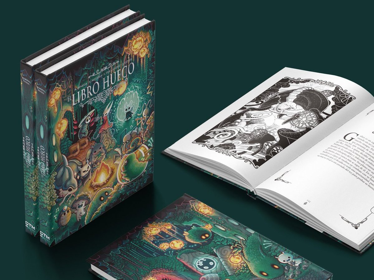 GamesTribune's tweet photo. 🪱¡Vuelve a visitar Hallownest con El Libro Hueco!

Un viaje muy especial para rememorar el lore y personajes de Hollow Knight de una forma única.

📚Te esperan más de 276 páginas con 83 ilustraciones exclusivas.

¡Hazte con él aquí! https://t.co/n6tneboUOh https://t.co/YQU5wD1EoX