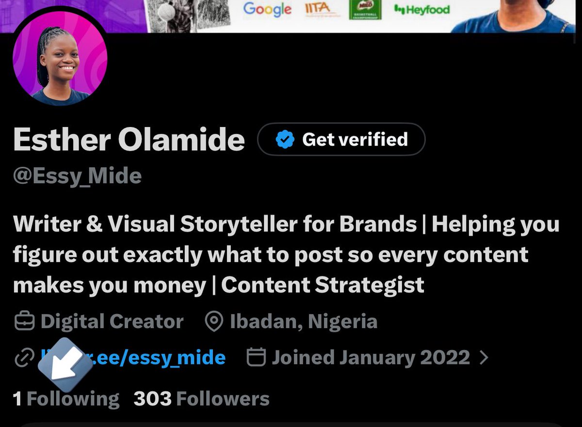 Esther Olamide tweet media