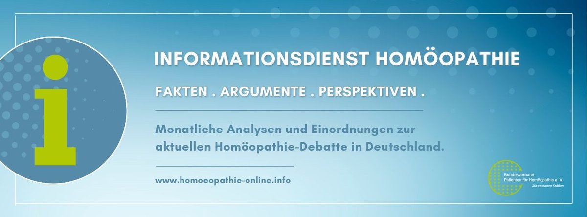 Bundesverband Patienten Homöopathie tweet media
