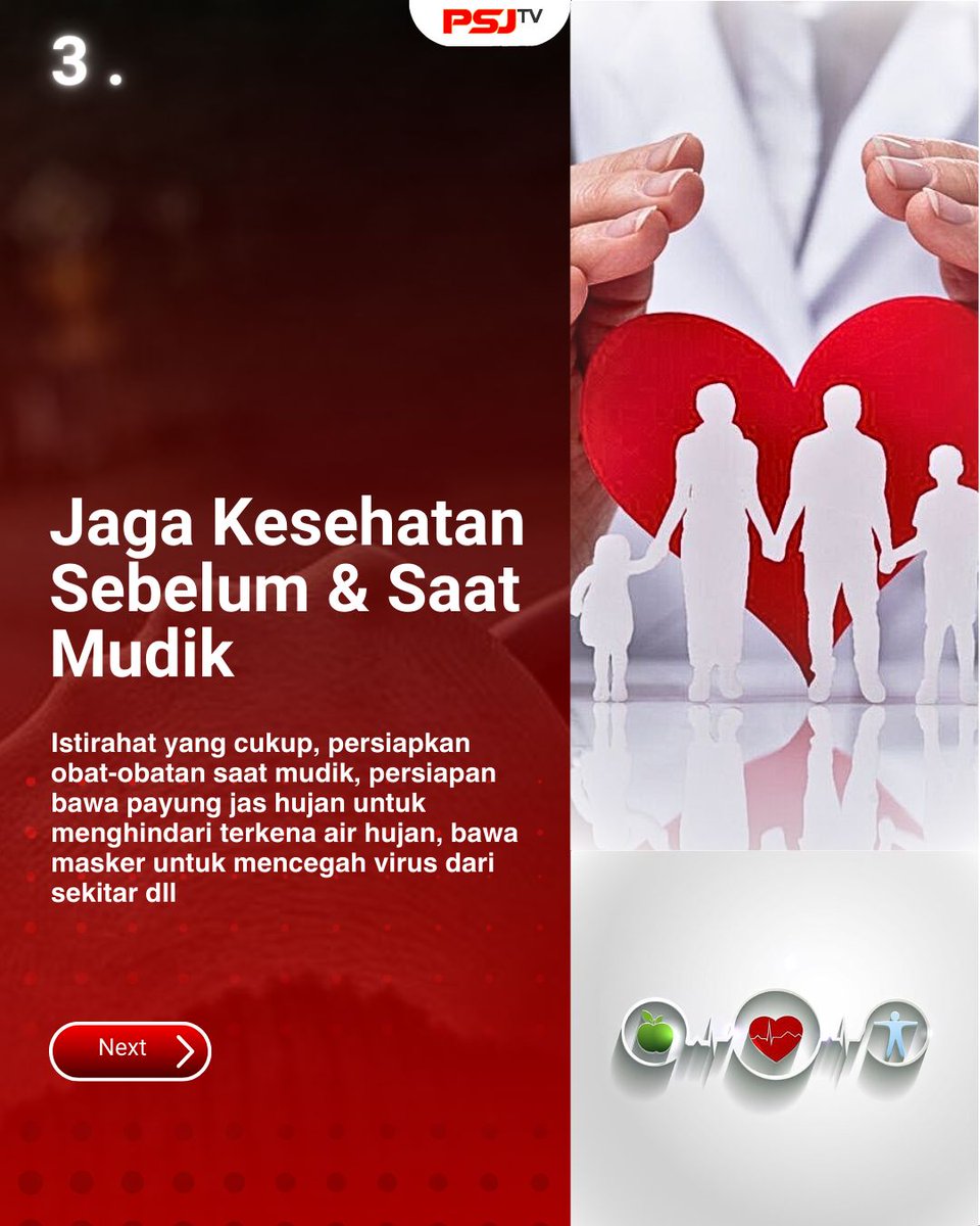 tv_psj's tweet image. Tips mudik aman dan nyaman untuk kita semua nih, Sobat PSJ!😁🔥

#idulfitri #tipsmudik #psjtv
