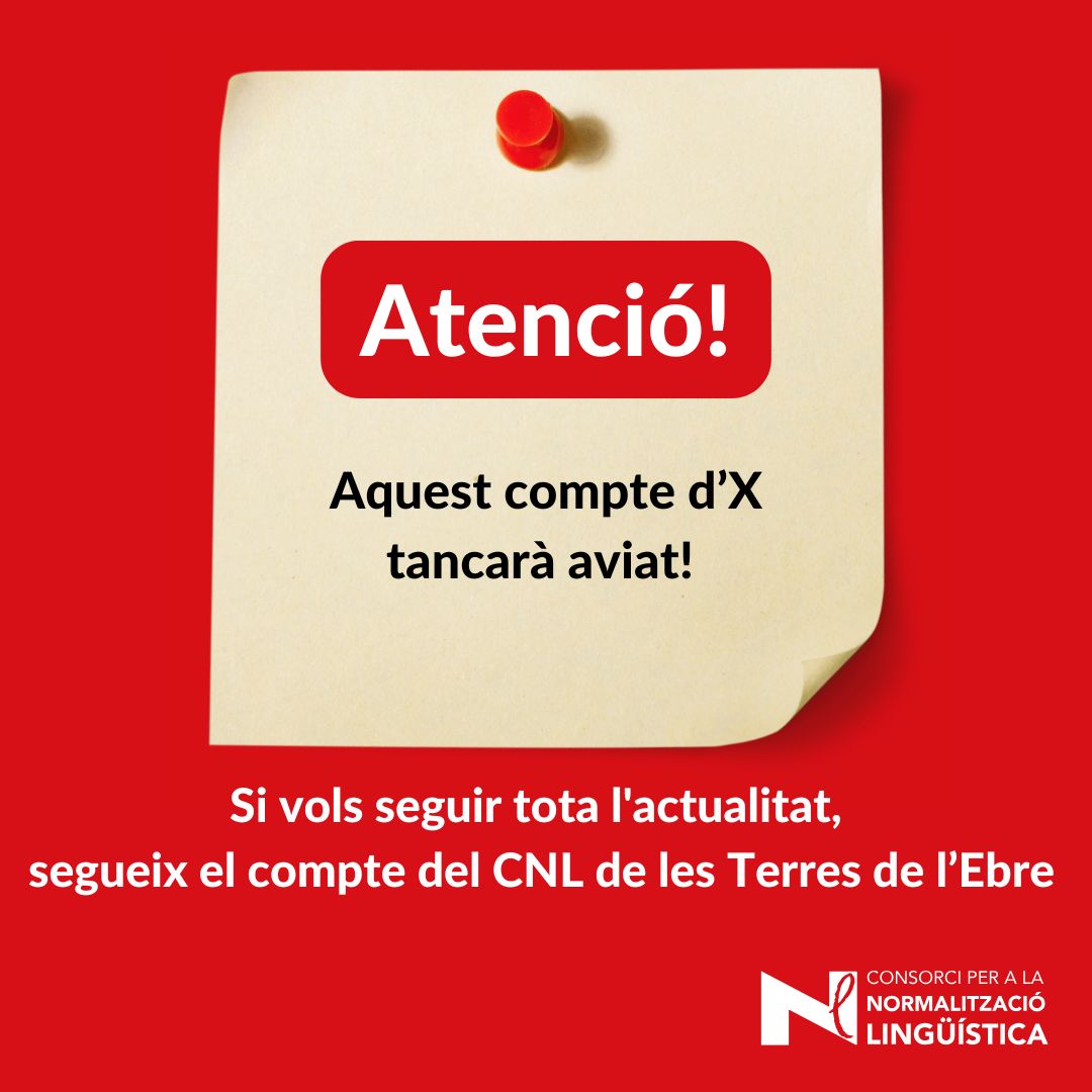 Voluntariat per llengua a les Terres de l'Ebre tweet media